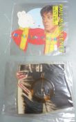 Twenty eight ten and twelve inch picture discs and coloured vinyl including The Rolling Stones (