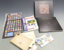 2017 Stanley Gibbons GB catalogue, 1999 Royal Mail yearbooks, bundle 1d lilac receipts and sundry