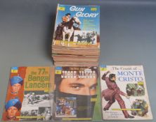 Thirty-eight World Distributors Movie Classic Series Dell, Gold Key and similar comic books