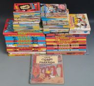 A collection of Beano, Dandy and Topper annuals, Commando war series books etc