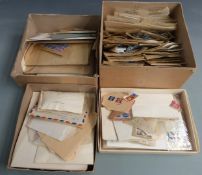 A large quantity of loose stamps in packets sorted by county and sundry loose stamps in packets