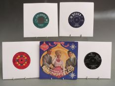 Approximately 300 singles, mostly 1960s