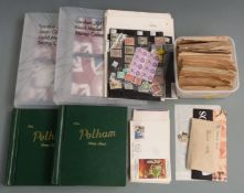 All world stamps in albums on loose leaves and in envelopes including late 19th/20thC Portuguese /