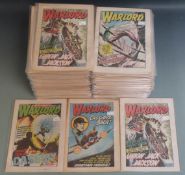 Over 200 Warlord comic books/ magazines mainly 1980-1982.