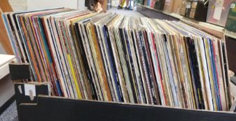 Approximately 130 albums of mixed genres