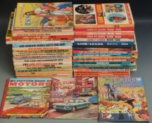 Forty-five children's annuals including 36 Look and Learn, My Super Book of etc