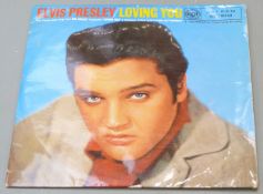 Elvis Presley - Loving You (RC24001) ten inch album, five EPs and ten singles