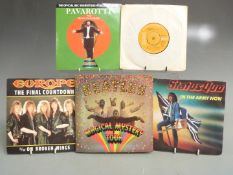 Approximately 120 singles from the 1960s to 1980s plus 100 not sleeved