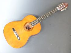 Valentia acoustic classical guitar model CG 160, serial no.4508679, in lacquered finish, fitted with