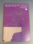 A run of 12 Science Fiction Monthly issues 1-12 1974, with original binder
