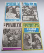 Counter culture and vintage pop / rock magazines including Oz issues 38, 41 and 42, It no 125,