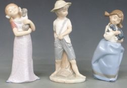 Six Nao child figures, tallest 24cm