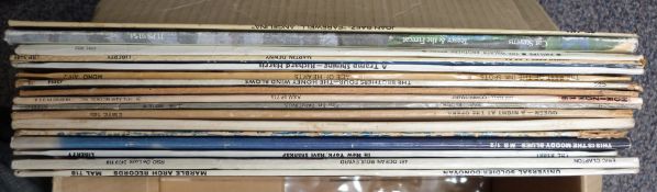 Seventeen albums including Cat Stevens, Santana, Ravi Shankar etc