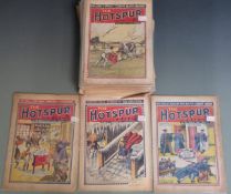 Eighty-seven The Hotspur comic books/ magazines 398 (1941) to 765 (1951)
