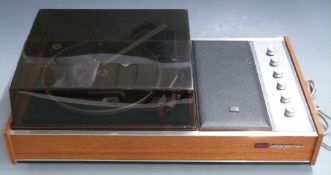Elizabethan c1970s record player with Garrard 2025TC deck