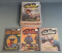 Forty-two mainly WDL and Dell Lone Ranger comic books including WDL 4 to 61.