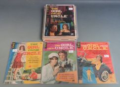 Twenty-one Dell and Gold Key TV related comic books comprising 4 I-Spy, 3 Mission Impossible, 1