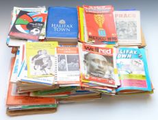 Very large collection of football programmes from 1960/70s including some runs, Internationals, FA