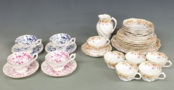 Poynton and Coalport tea ware