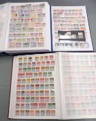Three stockbooks of Commonwealth stamps, all periods