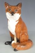 Beswick fireside fox, H32cm