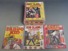 Twenty various British Western related comic books including Kid Colt, Matt Slade, Kid Slade and