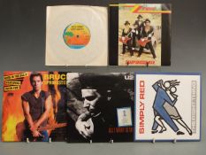 Approximately 350 singles, mostly 1970s and 1980s