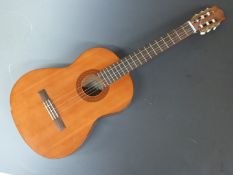Yamaha C40 acoustic guitar fitted with nylon strings