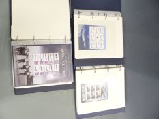 Three modern stamp albums 'History of the Royal Air Force Mint and Used Stamp Collection', many