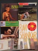 Approximately 20 albums mostly Indian including Ravi Shankar