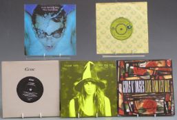 Approximately 150 singles, mostly 1980s, 1990s and 2000s