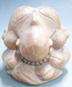 A collection of Chinese / Oriental ceramics, cloisonné, hardwood carving, soapstone etc