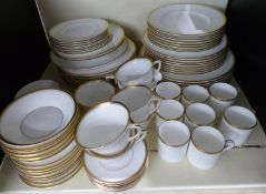 Royal Worcester dinner and tea ware in Viceroy pattern, mostly eight place setting, approximately 80