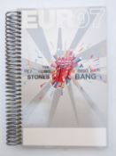 Rolling Stones Euro 07 tour staff itinerary handbook