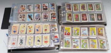Cigarette and tea cards to include Senior Service British Railways, Fleetway Football Teams etc