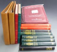 A large quantity of empty stockbooks and albums