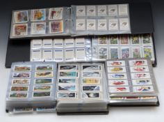 Five albums of tea and other collector's cards including Brook Bond tea, modern tobacco cards etc