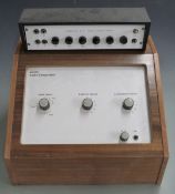 Acorn audio comparator and a Hammond EvT solid state mixer