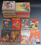 Thirty-six various children's annuals and books including Enid Blyton Playways, Playtime, Jack &