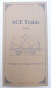ACE Trains 0 gauge model railway Tanker Set with three milk tankers Nestlé Milk, United Dairies