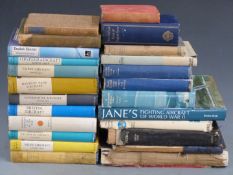 Approximately 25 aviation interest books including Miles, Bristol, Vickers, Handley Page and