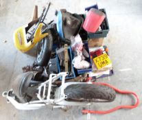 Aprilla RS125 motorbike, registration number X739 UMA, project including frame, complete engine, two