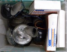 Car parts including filters and horns