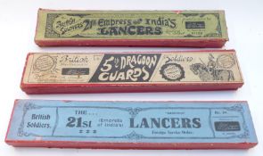 Three Britains model soldier sets 21st Empress of India's Khartoum Lancers Review Order 100, The