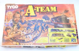 Tyco A-Team Action Train Set, in original box