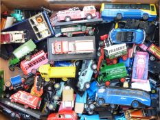 A large collection of Corgi, Original Omnibus Company, Burago, Matchbox, Solido and similar