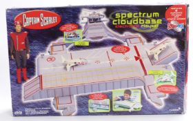 Carlton Captain Scarlet Spectrum Cloudbase Electronic Playset, 58708, in original box.