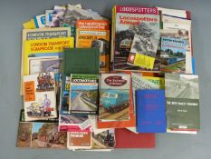 Railway books including some original BR booklets and a quantity of railway postcards