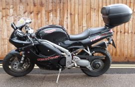 1997 Triumph Daytona 955cc motorbike, registration number R339 JDG, MOT expired 27/06/2017, odometer