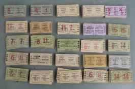 Approximately 250 Liverpool Overhead Railway tickets, including day excursion, child and Waterloo